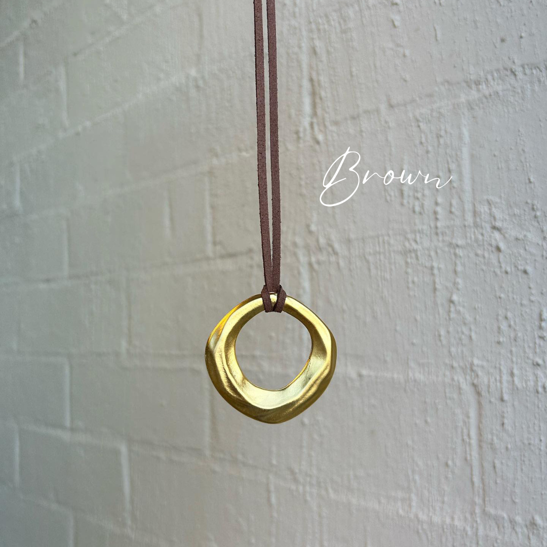 Gold Circle Necklace
