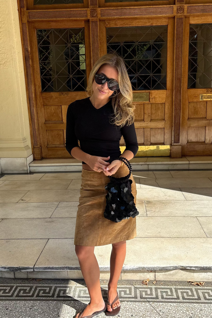 Black Sequin Bag