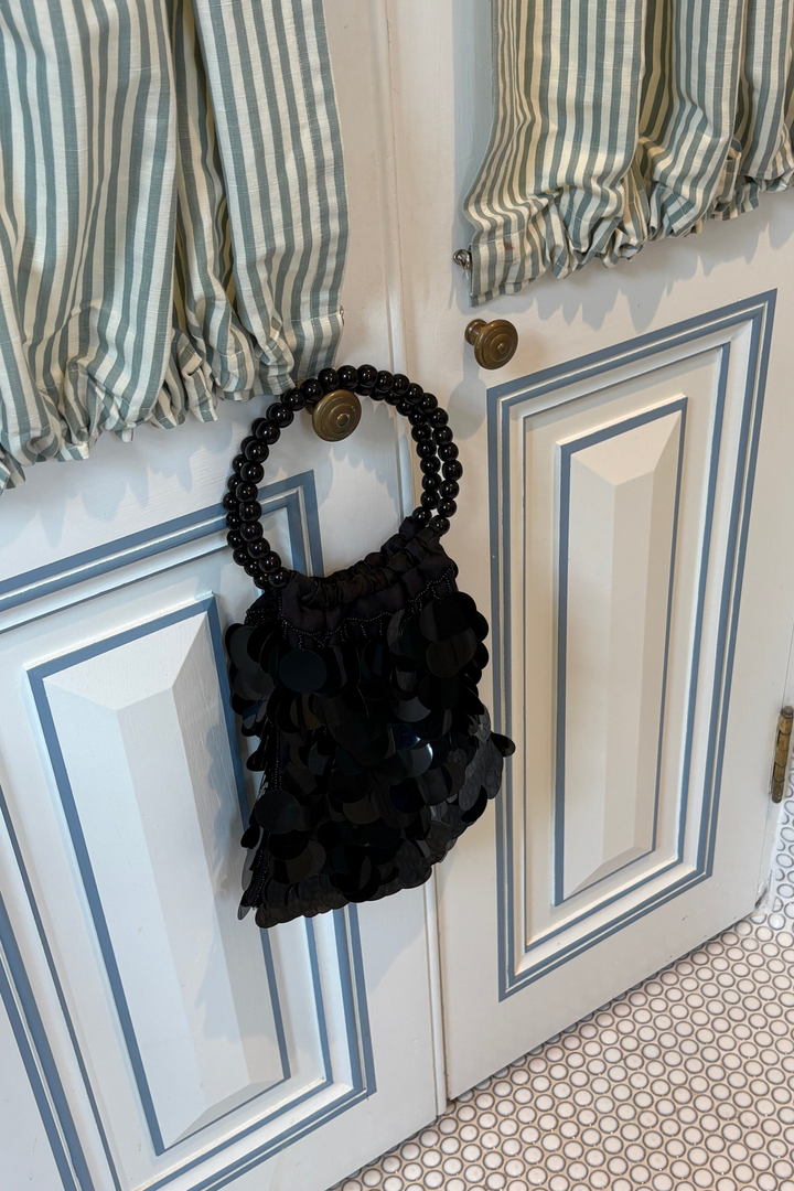 Black Sequin Bag