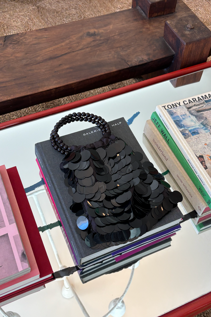 Black Sequin Bag